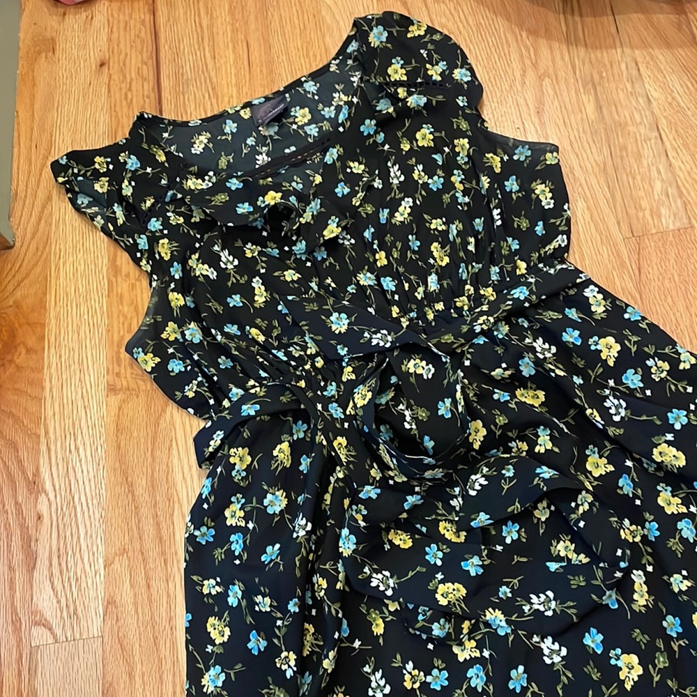 Motherhood maternity spring floral print dress